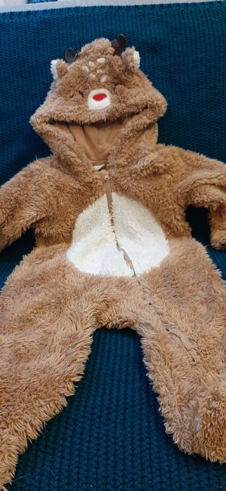 Renifer kombinezonik,strój,pajacyk 74