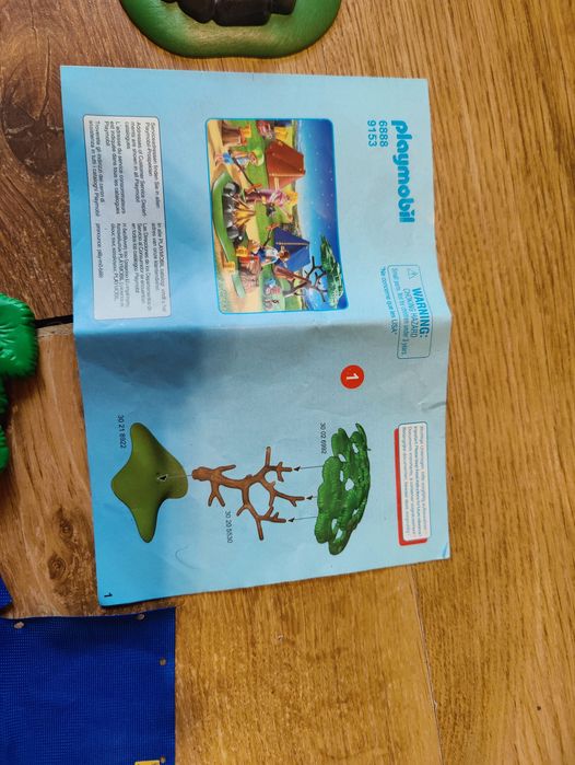 Playmobil Summer Fun 6888- pole namiotowe z ogniskiem LED