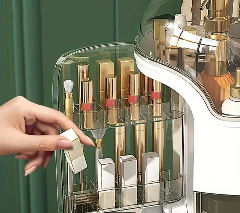 Великий органайзер для косметики косметичний аксесуари