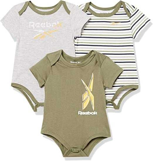 Reebok Chłopięce body 3pack 0 - 3 56 - 62