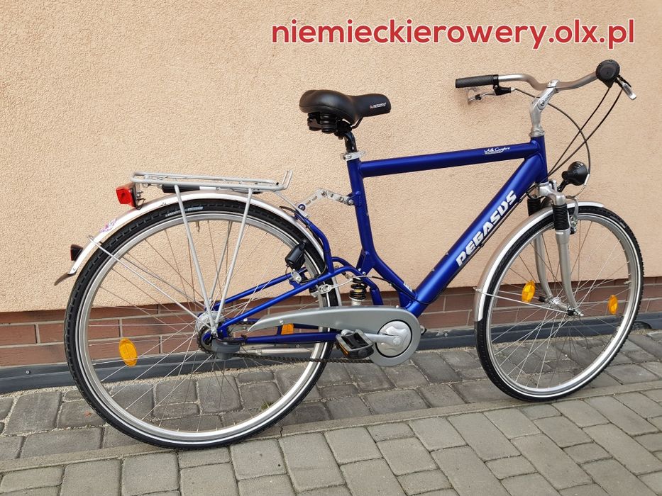 Rower męski trekkingowy PEGASUS koła 28 SHIMANO ALUMINIUM WYSYŁKA