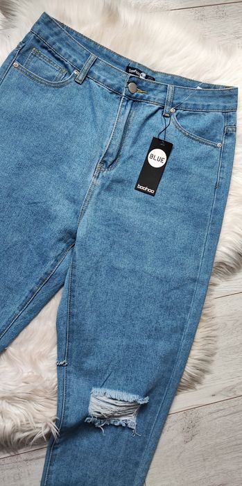 Spodnie jeans roz.40 boohoo nowe