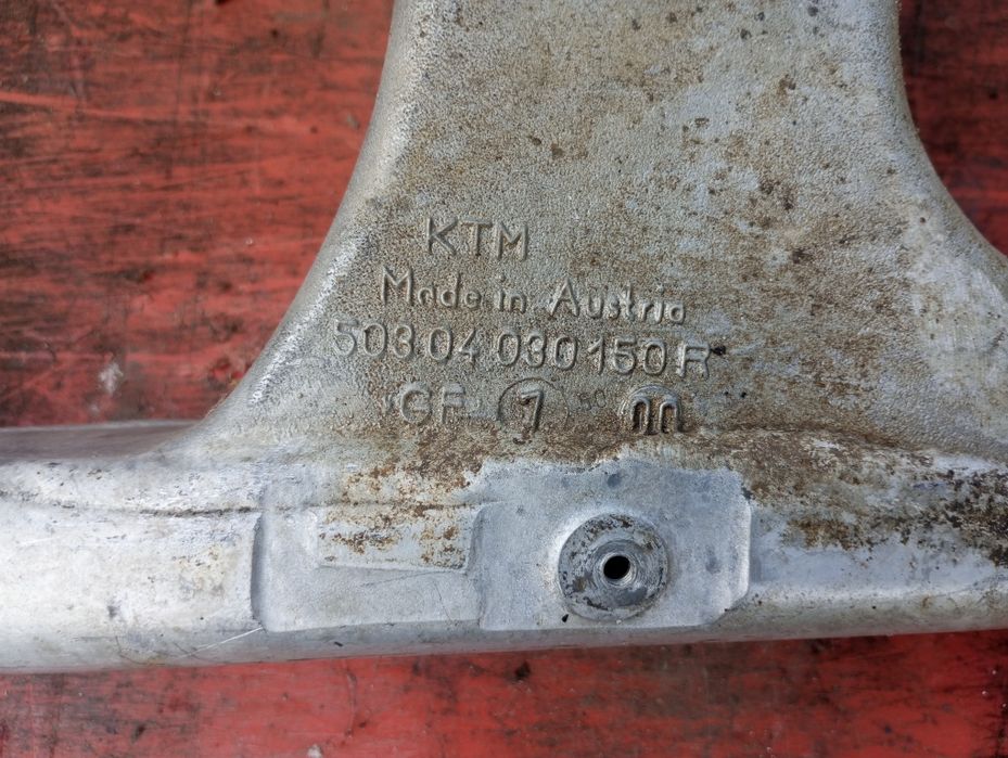 Wahacz KTM SX 125 tył tylni tyl amortyzator cross supermoto wysyłka BG