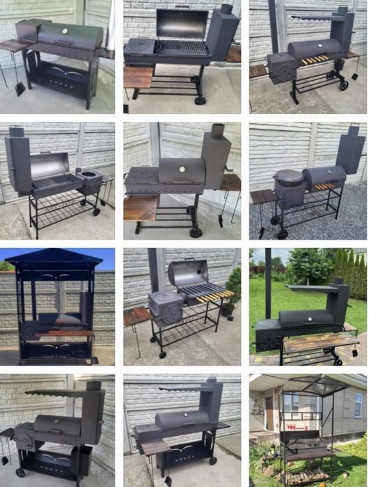 • ХІТ ПРОДАЖУ! НЕ ПОВЕДЕ! Мангал Гриль с Коптильней, Печкой под казан