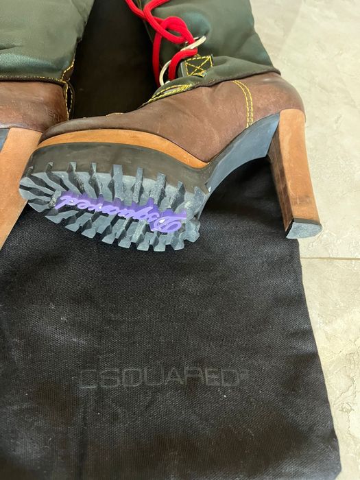 Dsquared 2. Обувь оригинал сапоги