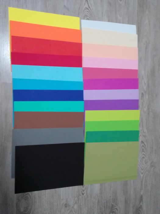 Фоамиран 2 мм. Размер а4. 23 цветов