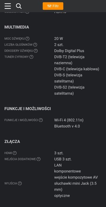 Telewizor Thomson 65"