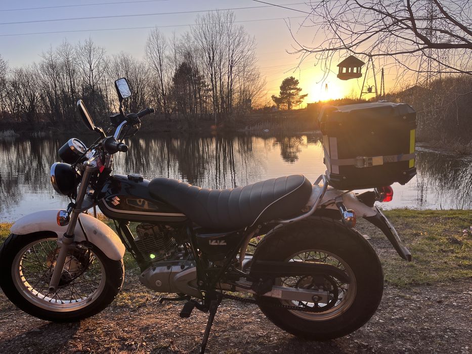 Suzuki rv 125. Van van, scrambler, cafe racer po remoncie silnika | nowe części |  retro