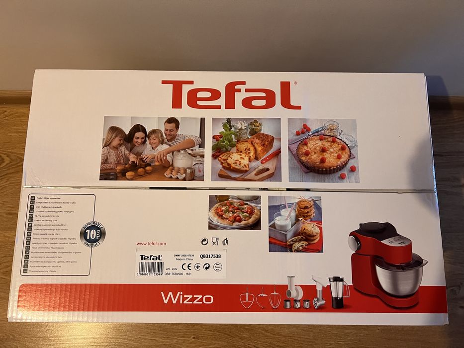 Robot kuchenny planetarny TEFAL WIZZO QB317538