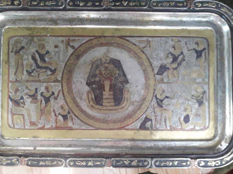 Продам колокольчик "Italiа", поднос египетски