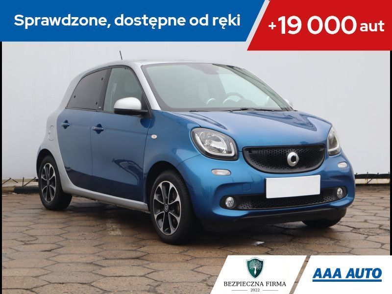 Smart Forfour 1.0, Klimatronic, Tempomat, Parktronic, Podgrzewane siedzienia,ALU