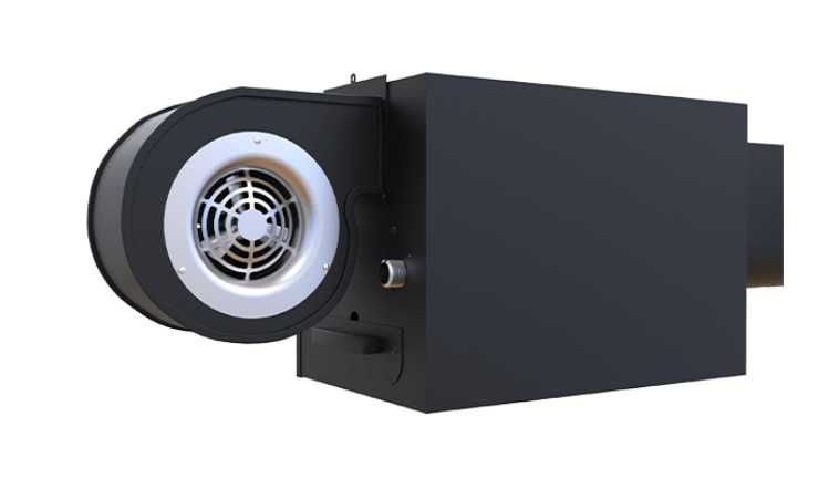 Promiennik gazowy rurowy 12 metrowy ogrzewanie hali magazynu, 35 kW