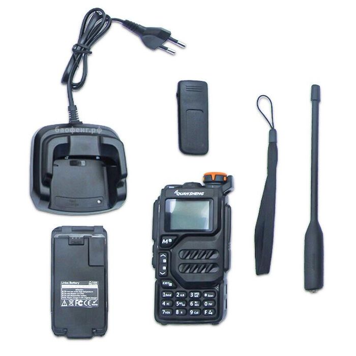 Walkie Talkie Scanner 50-600mhz AM FM Quansheng UV-K5 200CH