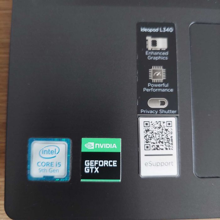 Lenovo IdeaPad L340 Gaming + TORBA  | i5-9300H | GTX 1050 | SSD 512GB | 8GB RAM | FHD IPS | BDB Stan**