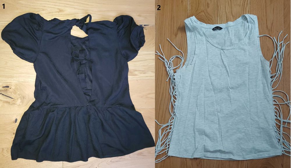 Wielopak 17 damskich ubrań w rozmiarze S