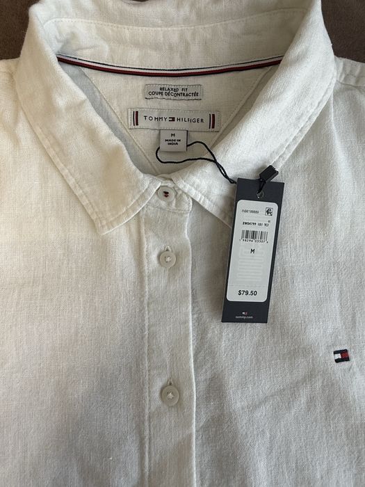 Лляна жіноча сорочка Tommy Hilfiger
