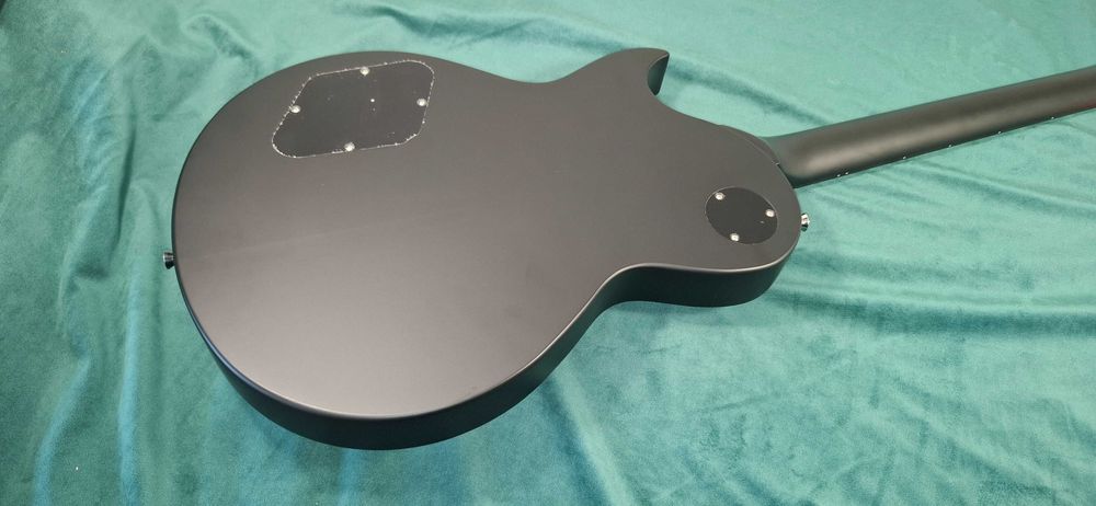 Gitara Elektryczna - Harley Benton Les Paul SC-400 Humbucker Satin Black Matt