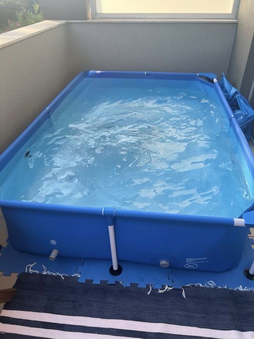 Piscina Bestway Steel Pro + Extras