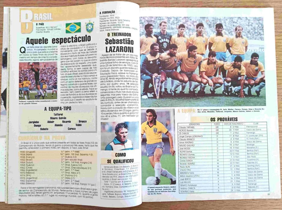 Itália 90 - guia especial