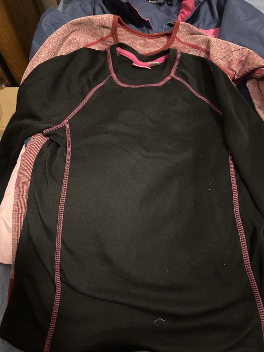 kurtka narciarska, bielizna termiczna bluza 158/164