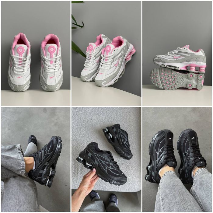 р36-45 Кросівки Nike Shox Ride 2 Black White Grey