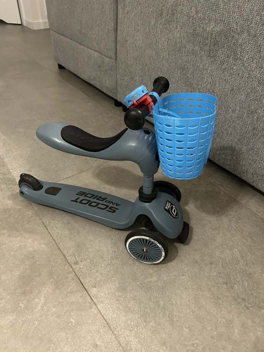 Scott and ride, niebieski