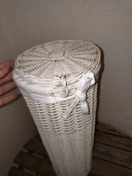 Cesto em verga para papel higiénico