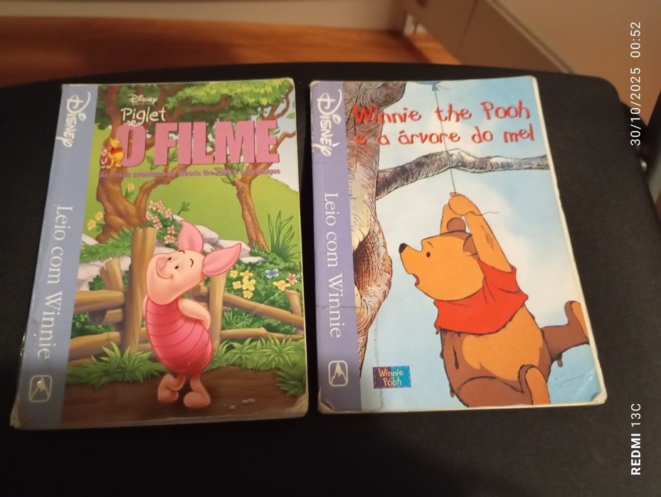 Leio com o Winnie the Pooh