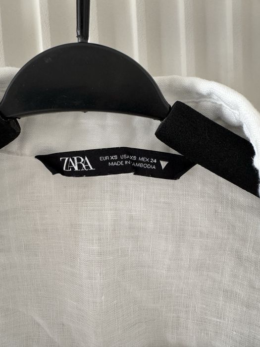 Zara сорочка XS M