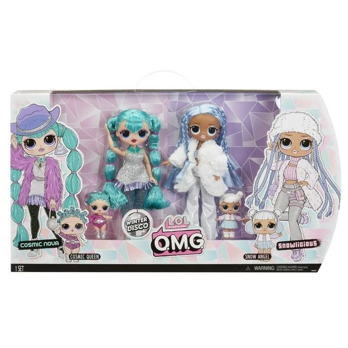 LOL Surprise OMG Winter Disco 2 Pk Cosmic Nova & Snowlicious