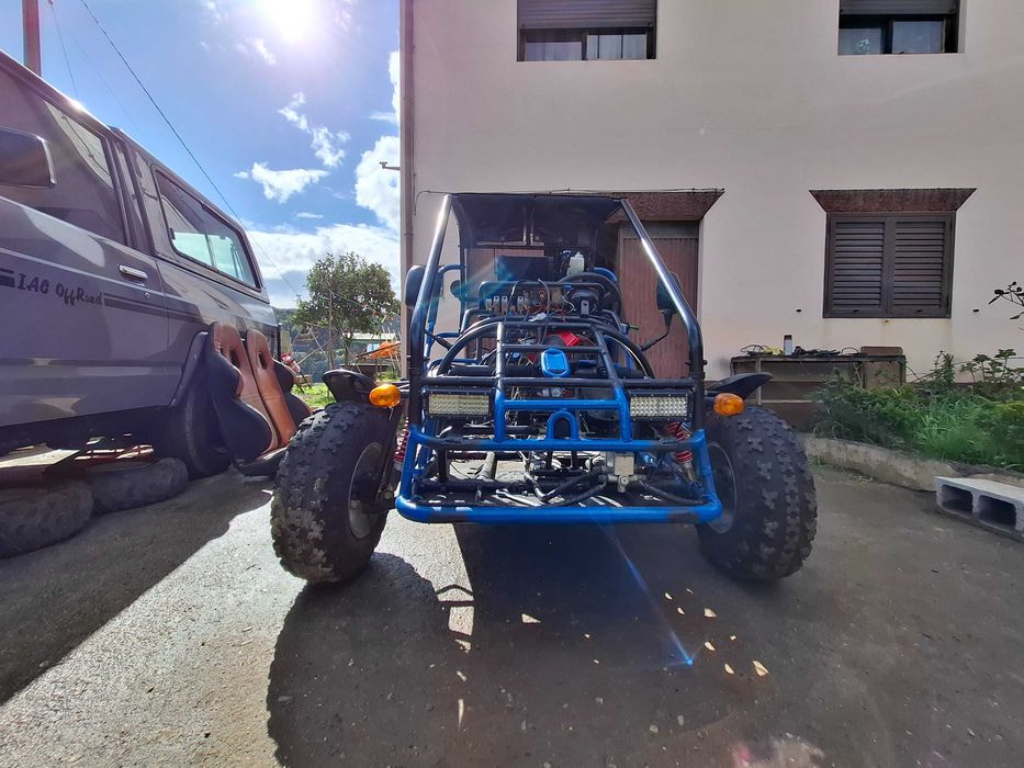 Buggy troco por central de betão