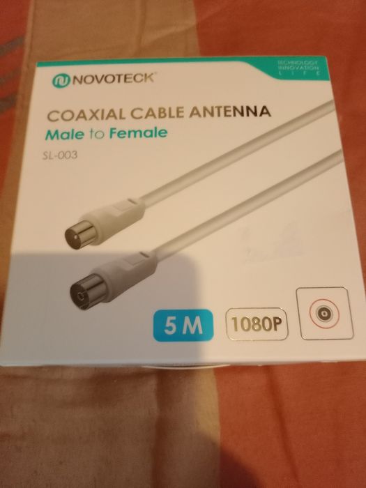Cabo de antena TV 5mts