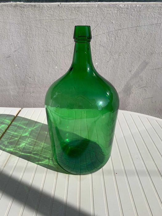 Garrafões de vidro decoração