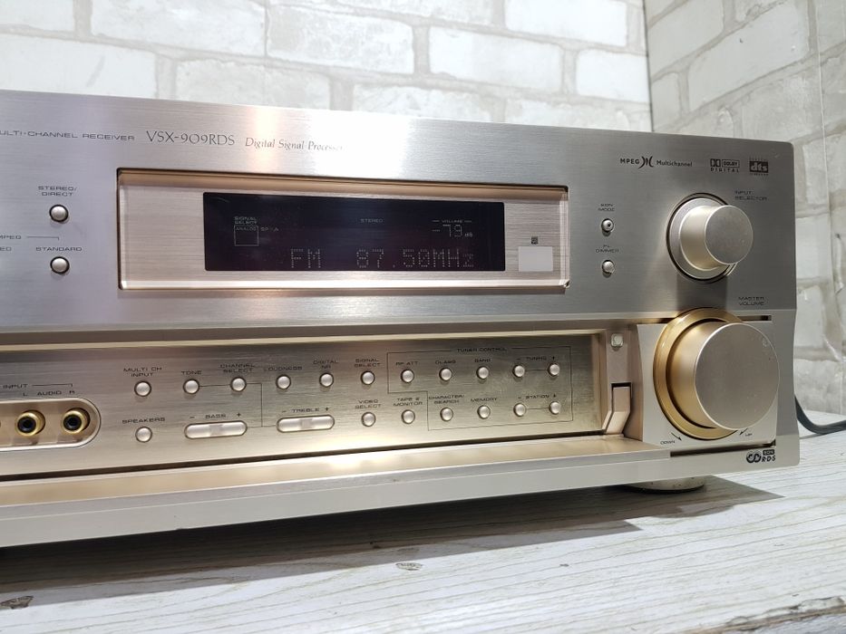 7.1 AV ресивер PIONEER VSX-909,*7х110 Вт, б/у з Німеччини