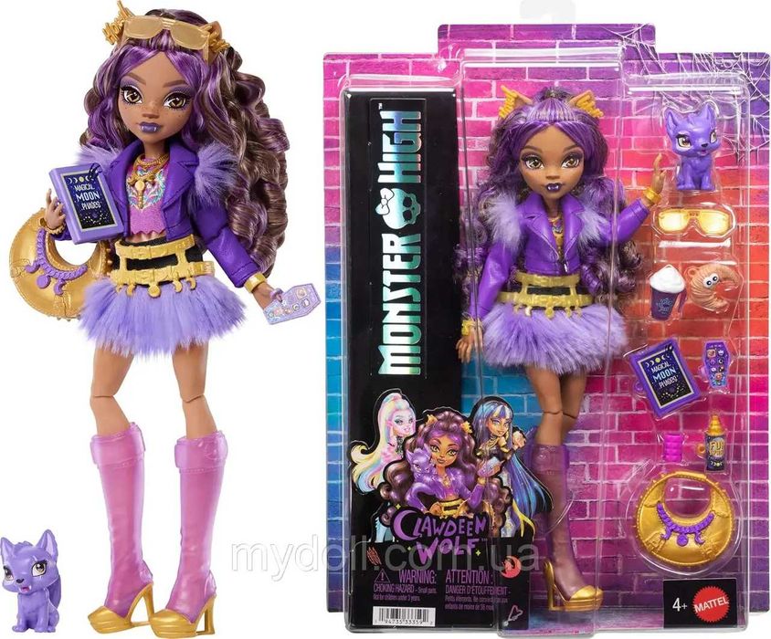 Монстер Хай Клодін Вульф Френкі Monster High Clawdeen Wolf Frankie