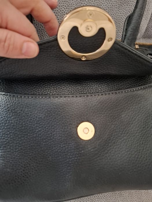 Michael Kors ciemny granat cudna listonoszka Hudson small