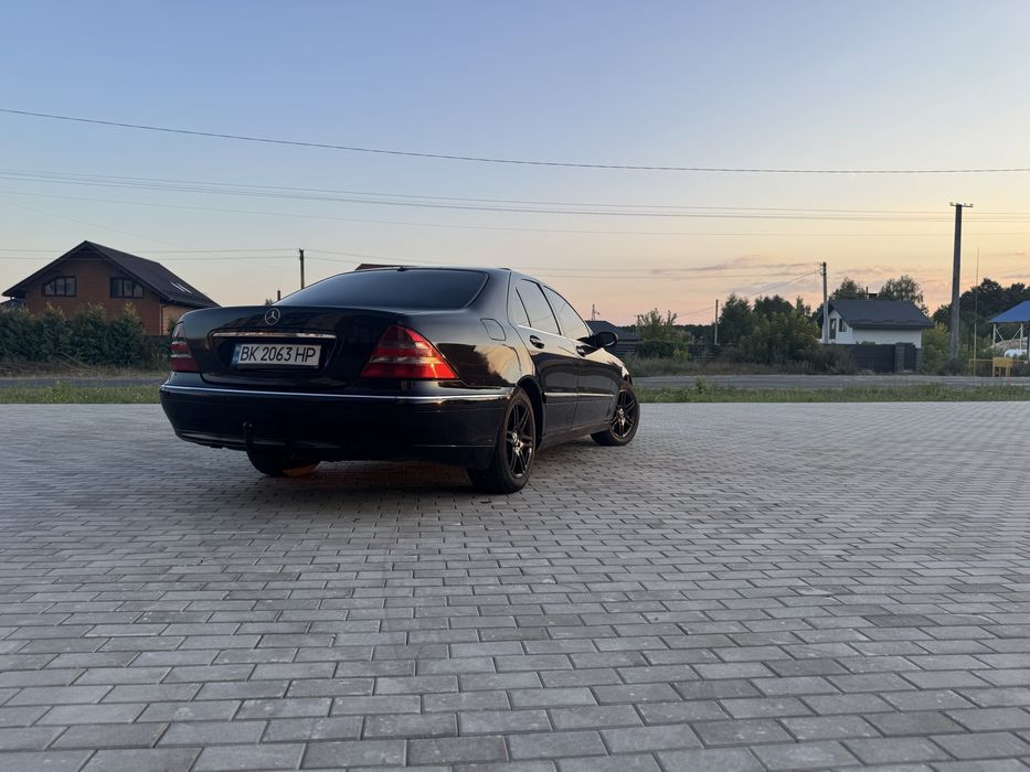 Продам w220 доресталінг 3.2cdi на пружинах