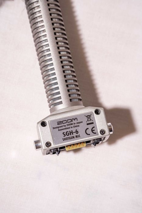 Zoom SGH-6 Microfone Shotgun + Pelo Anti-Vento