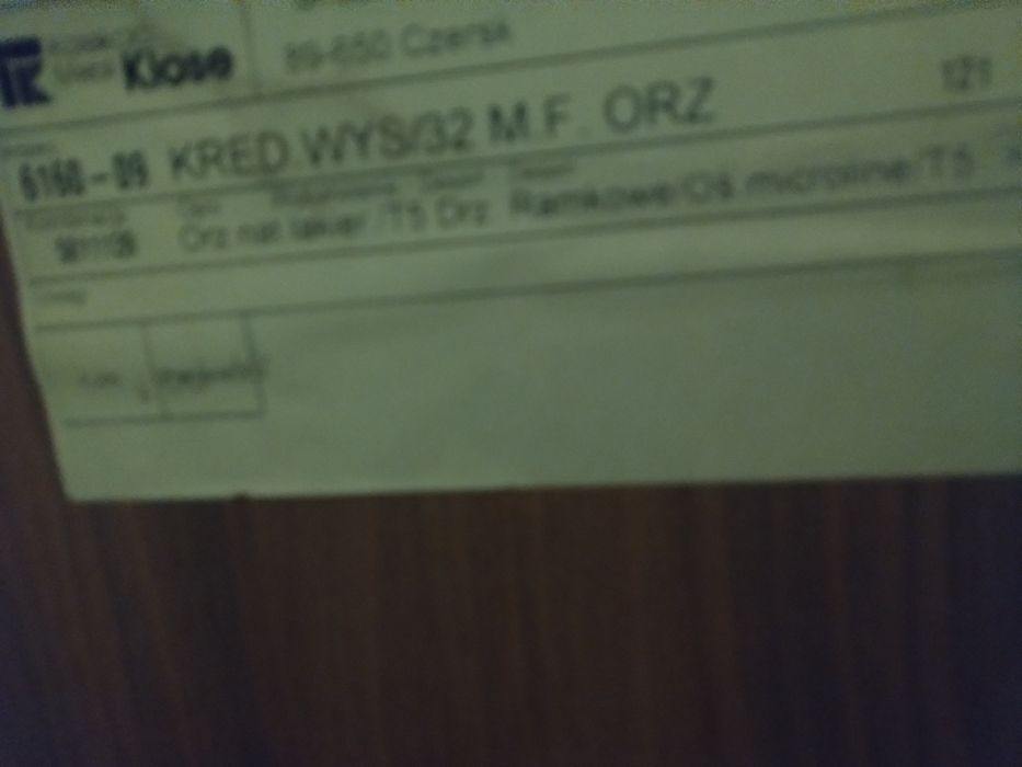 Szafka fabryka mebli klose