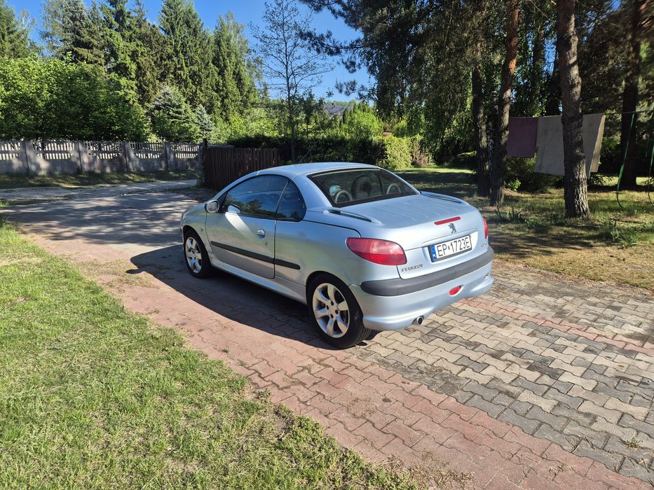 PEUGEOT 206 CC - 2002r - benzyna 2.0L - kabriolet - stan B.Dobry 100% sprawny