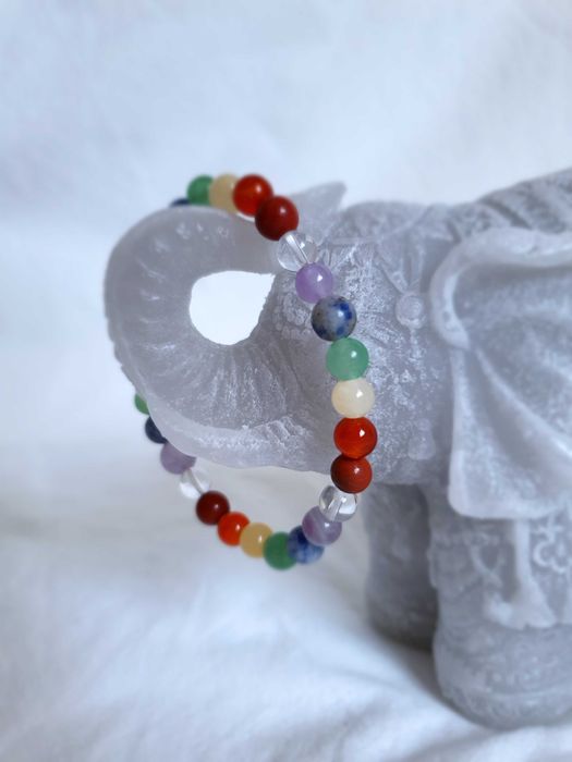 Pulseira 7 chakras (Novo / Embalado)