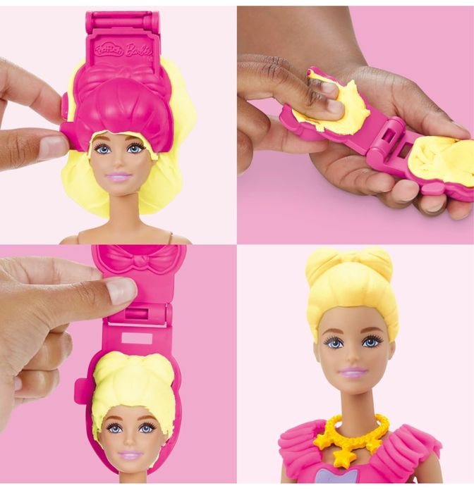 Barbie, Play-Doh Barbie Ruffles and Bows Set, барбі плей до