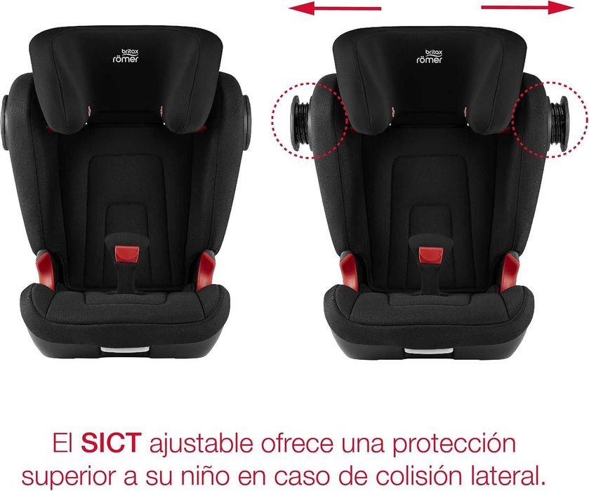 Cadeira Auto Britax Römer KIDFIX II XP SICT (15-36 kg / Grupo 2/3) + ISOFIX