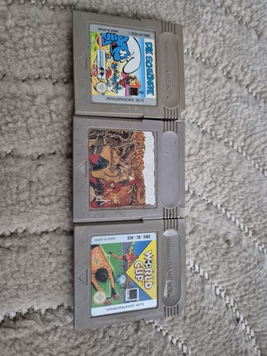 Gry Gameboy Smerfy Spider-Man World Cup