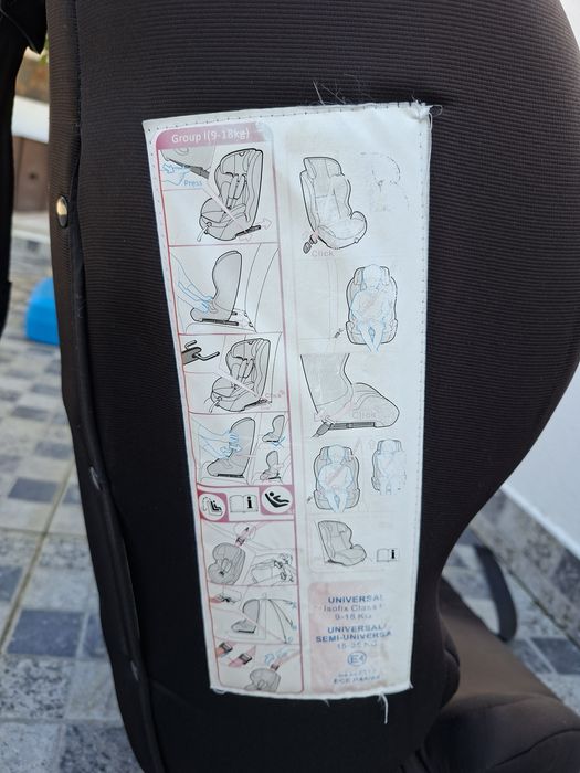 Cadeira auto com isofix