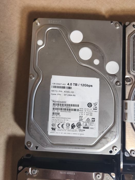 HDD  1 TB - 4 TB