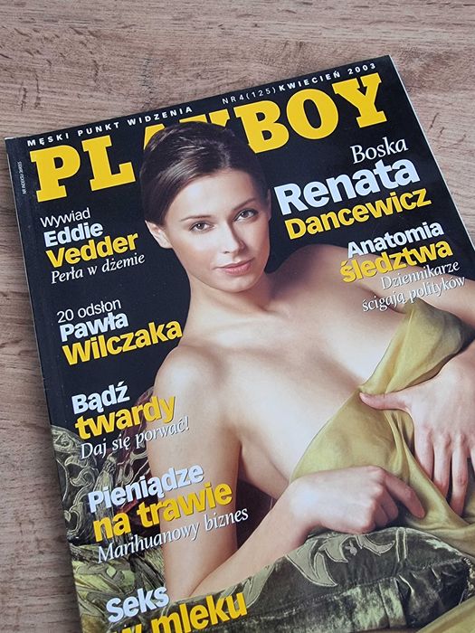 Playboy 4/2003 - Renata Dancewicz, Sylvi Bódi, Eddie Vedder