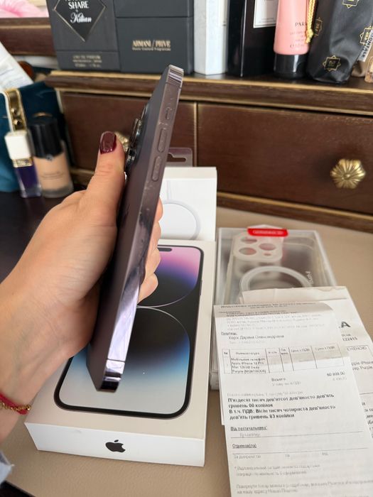 iPhone 14 Pro Max deep purple 128, офіційний , SIM card