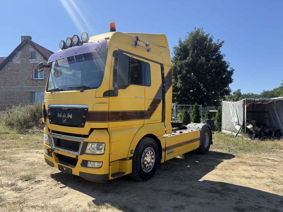 Man TGX 18.380 ciagnik siodlowy 13l wywrot hydraulika pompa przystawka