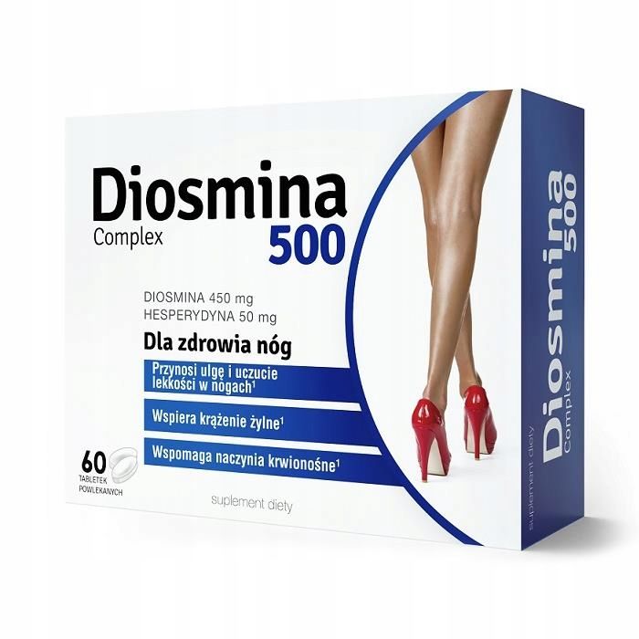 Diosmina Complex 500 na nogi diosmina tabletki Colfarm